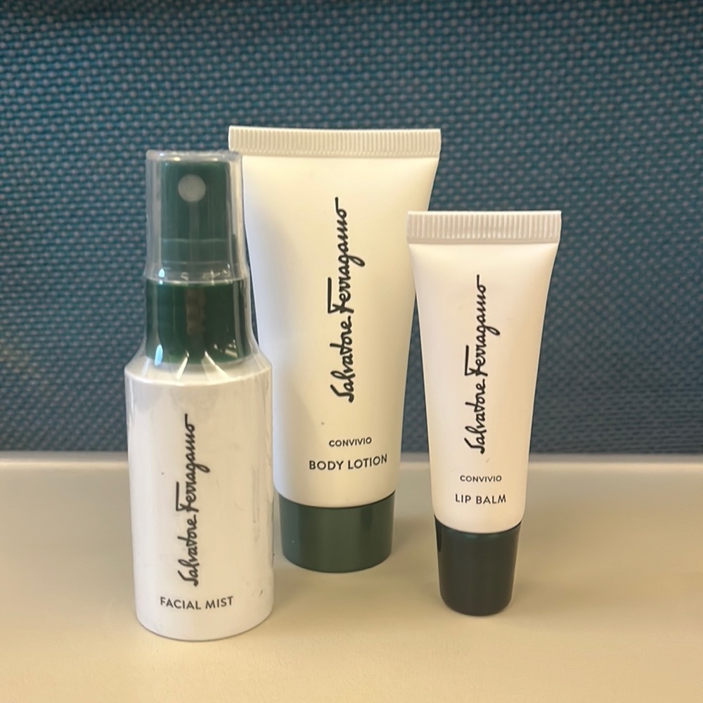 Salvatore feragamo skin care pack